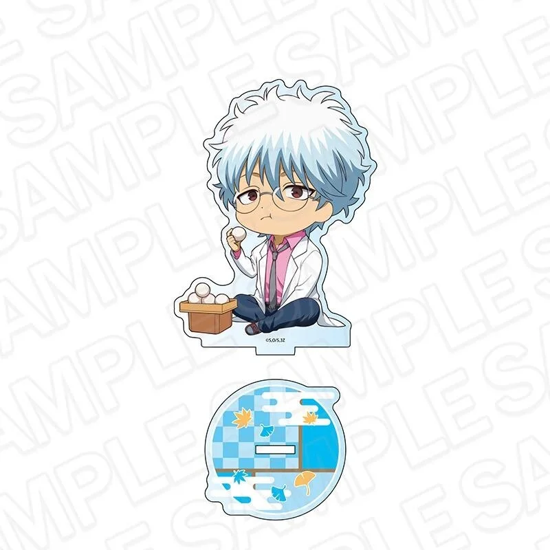 Gintama: 3-Z Class Ginpachi-sensei ANIME 10CM An adorable acrylic Acrylic figure stand Cosplay Toy Birthday Ornament keychain