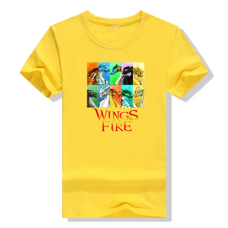 Vintage Wings of Fire - All Together Geschenk für Männer, Frauen, Jungen T-Shirt Lustiges Drachen-T-Shirt Neuartige Geschenke Kurzarm-Bekleidung – Detail 17