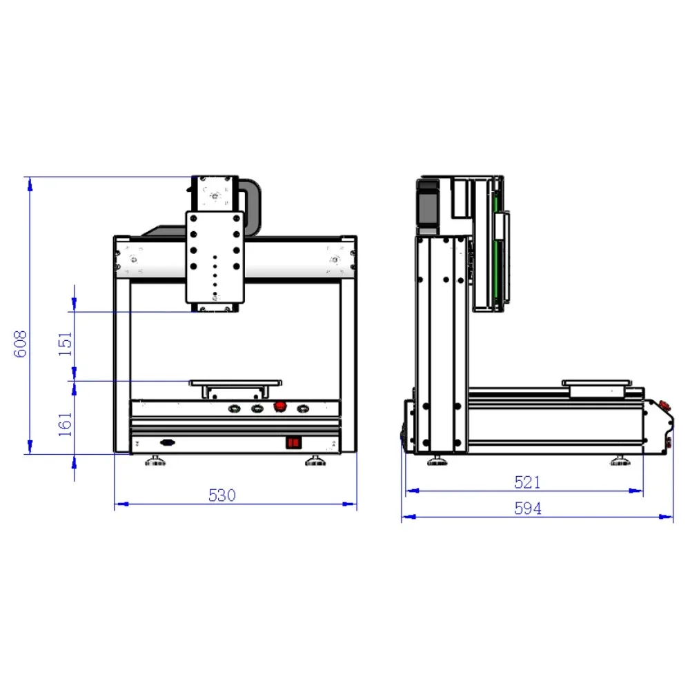 Factory Price CNC Glue Dispensing Machine | 3-Axis Automatic Glue Dispenser Robot for UV Liquid & Potting | Syringe Needle