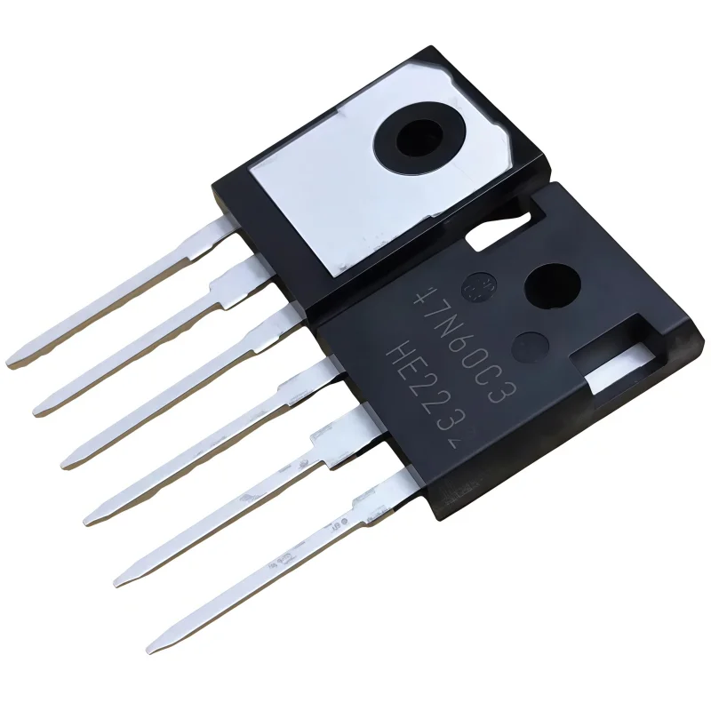 SPW47N60C3 - Um MOSFET original novo com canal N, 650V, transistor MOSFET 47ATO-247, 47N60, 47N60C3