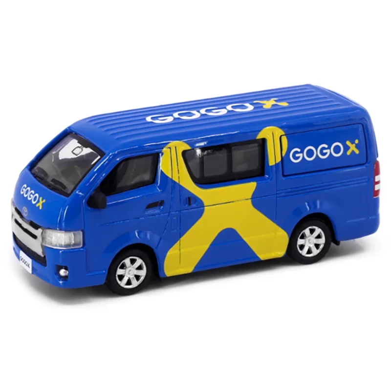 

Tiny 1:64 Scale #07 Hiace GOGOX Alloy Car Model Collection Souvenir Adult Gift desktop decoration Static Display