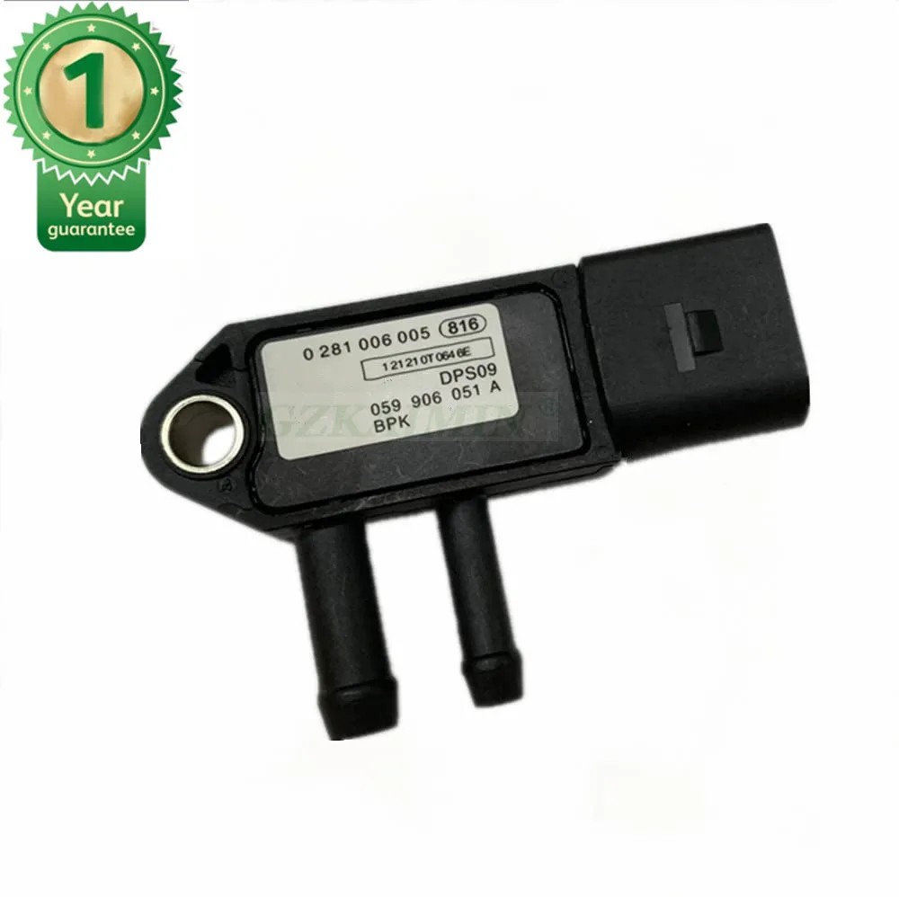 

OEM 0281006005 059906051A Exhaust Pressure/DPF Sensor for A-udi A4, A5, A6, A7, A8, Q7, Q7, FOR V-W