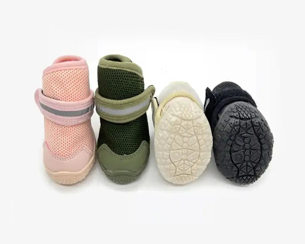 New Fashion Non-slip Small  Pet Shoes for Dogs Teddy Yorkshire Soft Dog Shoes