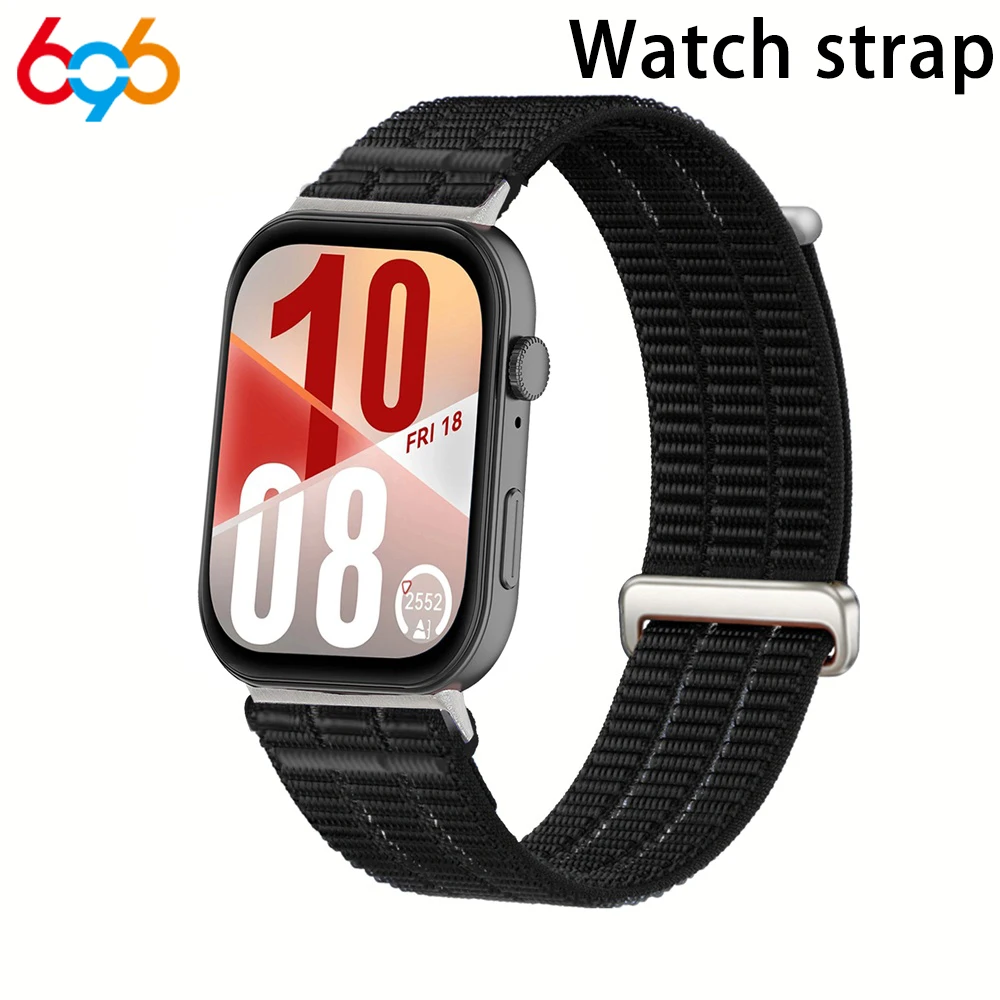 

Nylon Sports Breathable Strap For Xiaimo 8/9pro Redmi 4 5 6 Watch Straps For Huawei Watch Fit 3 4 4Pro Braided Comfortable Band