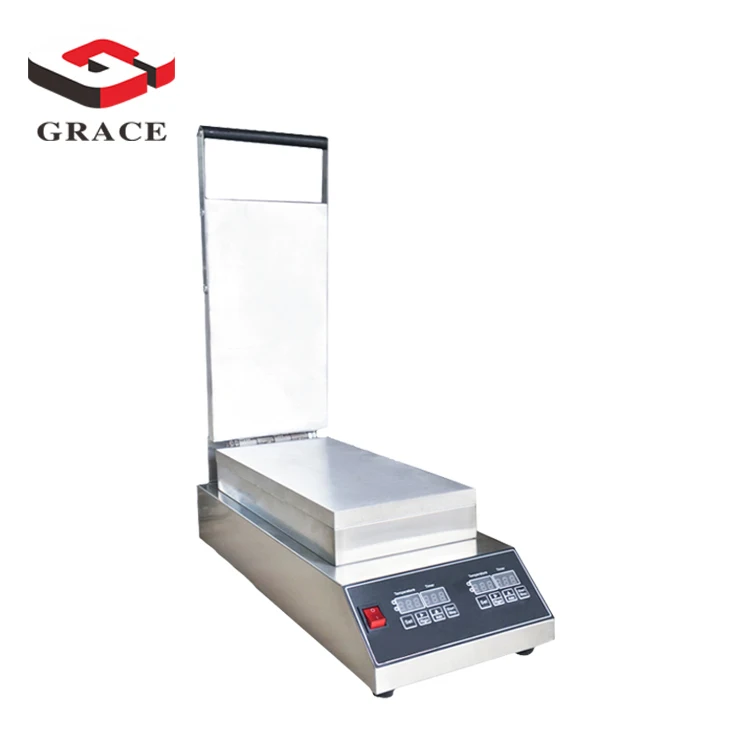 Factory price Industrial crepe maker pancake making machine egg roll waffle maker use cone making machine for Sale