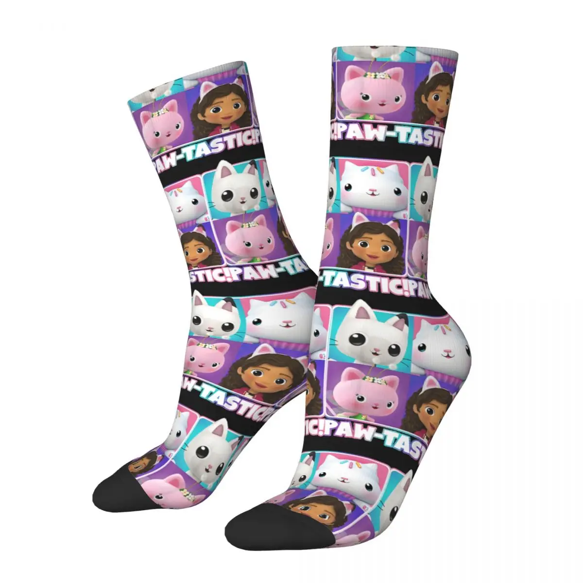 Paw Tastic Box Up Socks Printed Men's Stockings Polyester