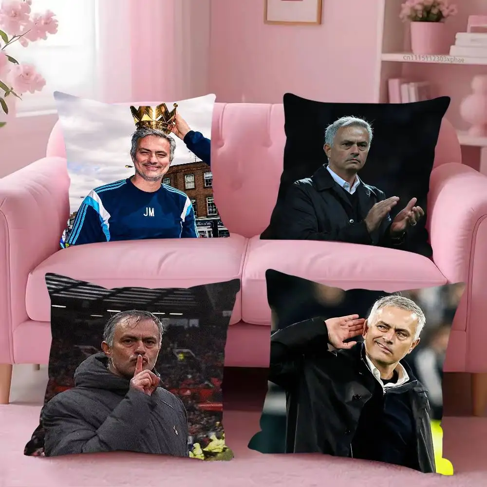 J-Jose M-Mourinho Manager Pillow Case Cover Square Sofa With For Pattern Comfortable Cushion suitable Of Room