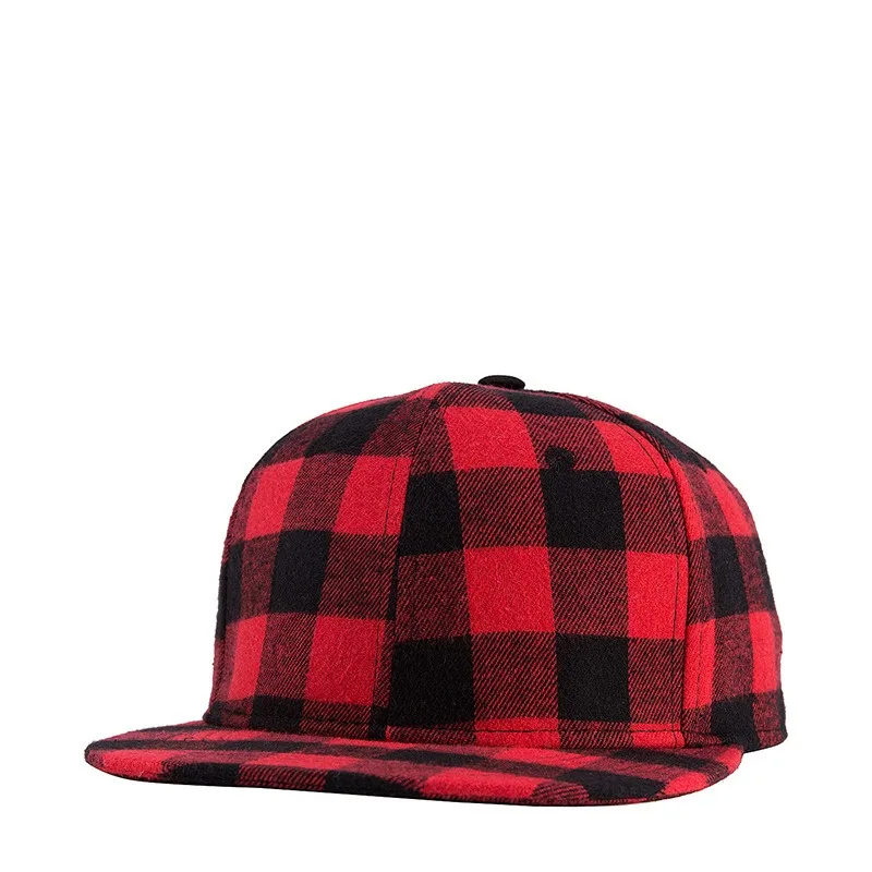 Hat Tartan Plaid Classic Outdoor Golf Hat Performance Cap Dad Trucker Hat for Christmas Xmas Hair Cap Plaid