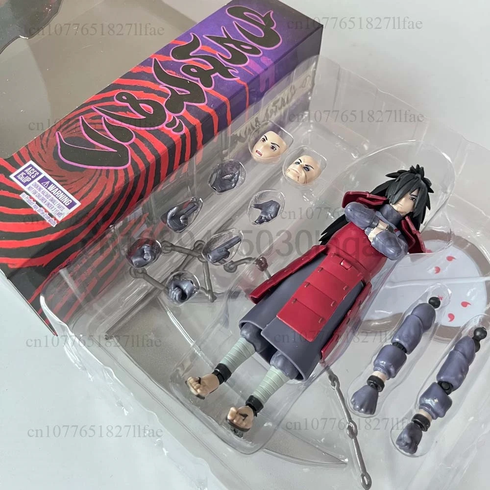 

S.H.Figuarts Naruto Shippuden Uchiha Madara SHF Action Figure Model Toys Joint Movable Doll Room Ornament Gift For Friends