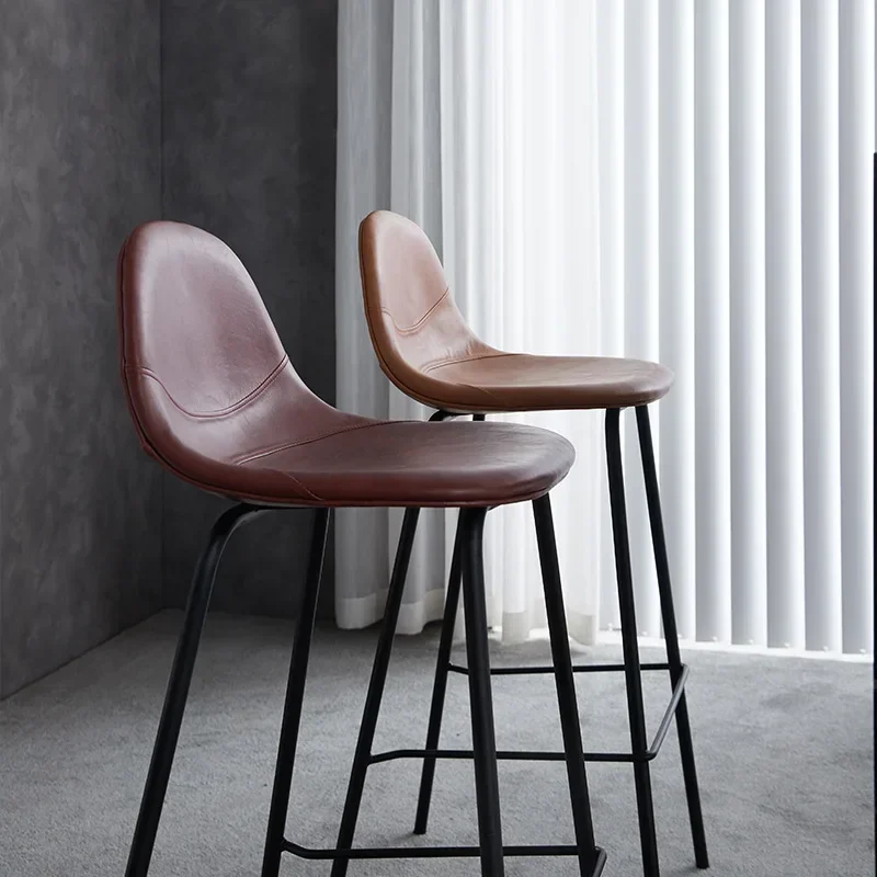 

nordic bar chairs hair kitchen outdoor waterproof stylist restaurant balcony bar chairs simple chaises bar lounge Furniture