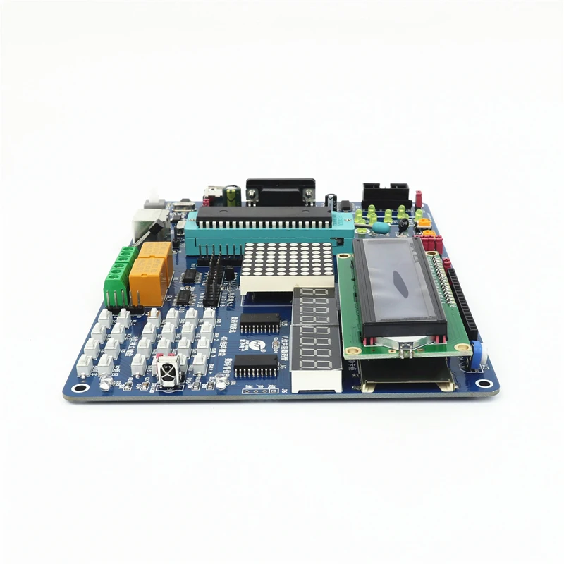 Imagem -04 - Kit Placa de Desenvolvimento Single-chip Kit Board Experimental Zero-based Entry At89s51 At89s52 51