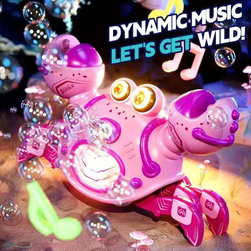 

JJRC Q227 New Electric Remote Control Craboy With One Button Spray Colorful Lights Automatic Demo For Indoor Outdoor Play toys