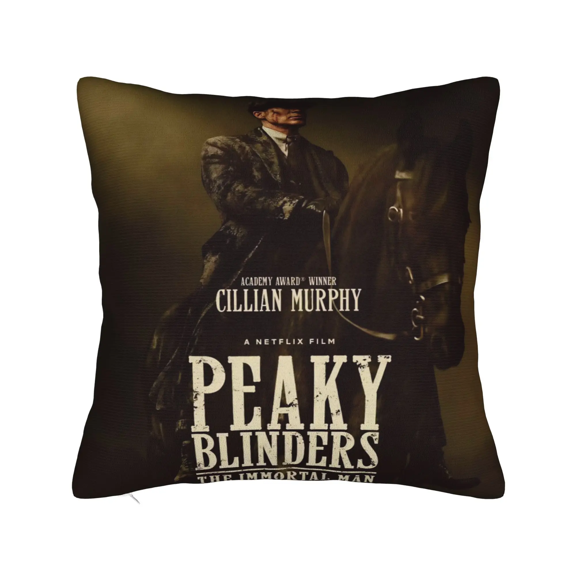 Tommy Shelby Peakys Blinders Pillowcases Product Printing Cushion Cover Decor  Throw Pillow Case Cover Home Multi Size