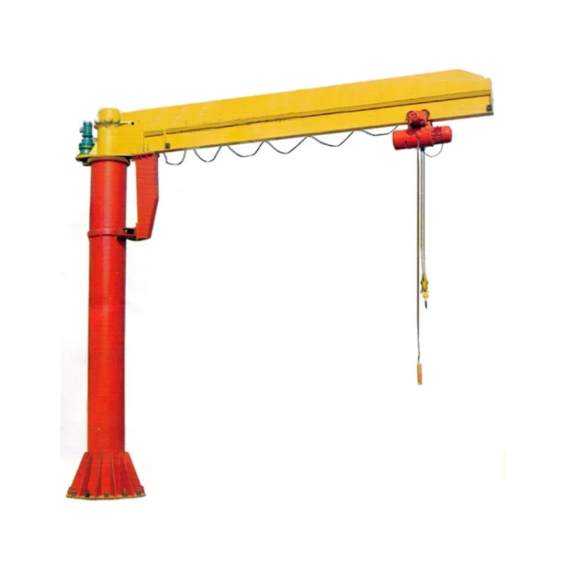 Cantilever jib crane 100kg 125kg 250kg portable mini crane 270 degree rotation