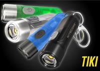 NITECORE TIKI LE UV GITD Blue flashlight keychain light 300 Lumens MINI futuristic Super Bright USB-C Rechargeable EDC LED lamp