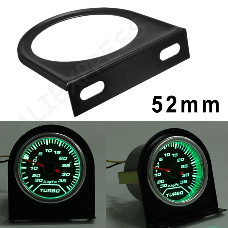 New 52mm 2'' Universal Car Duty Gauge Meter Dash Mount Pod Holder Cup Bracket