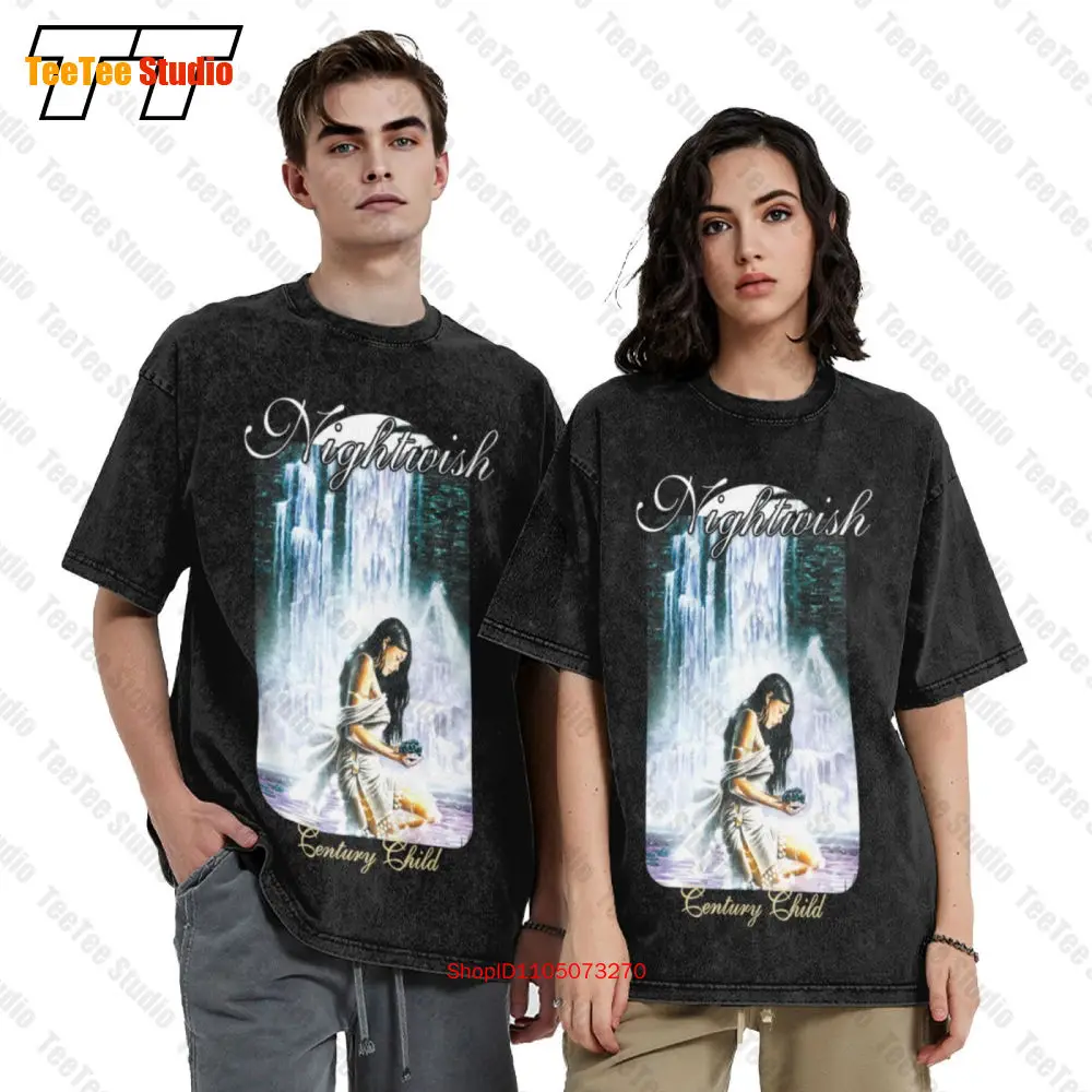 Nightwish Century Child 2004 Only Innocence Can Save The World Ropa de hombre Camiseta de gran tamaño FKCM