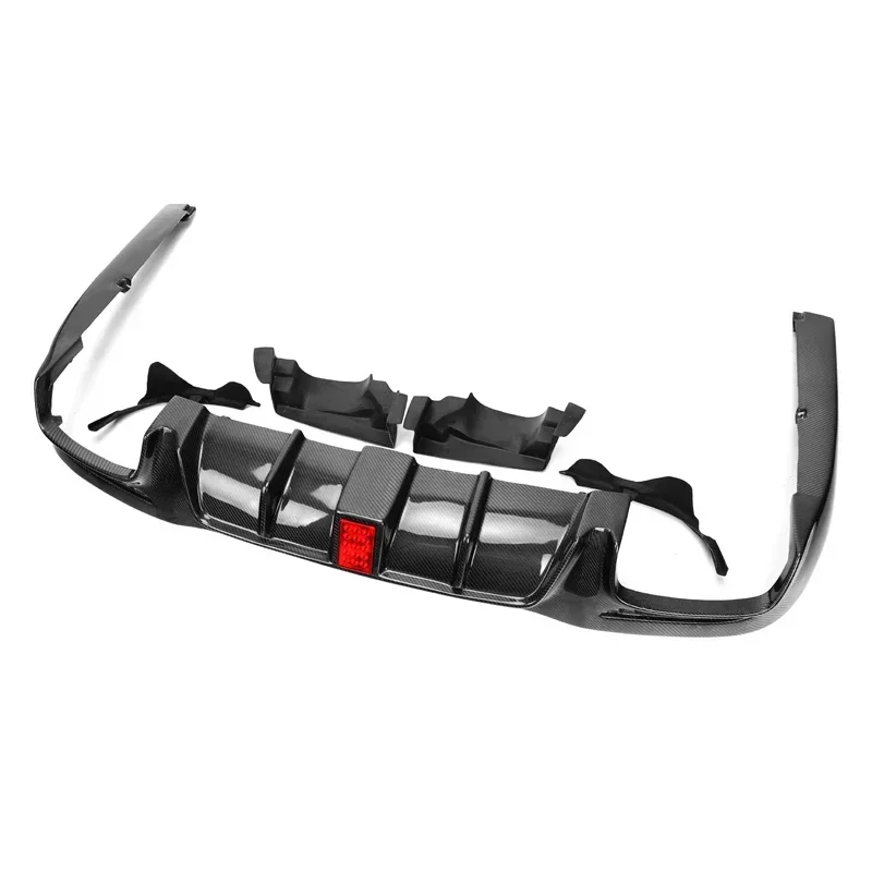 

W222 S63 LCI 2017- 2020 Carbon Fiber Rear Diffuser For S Class W222 B Style Rear Bumper Diffuser