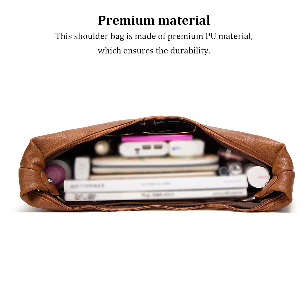 Luxury Soft PU Leather Tote Bag Large Capacity Female Shoulder Bag Quality Women Tote Bags Large Capacity Shopper Shoulder Bag