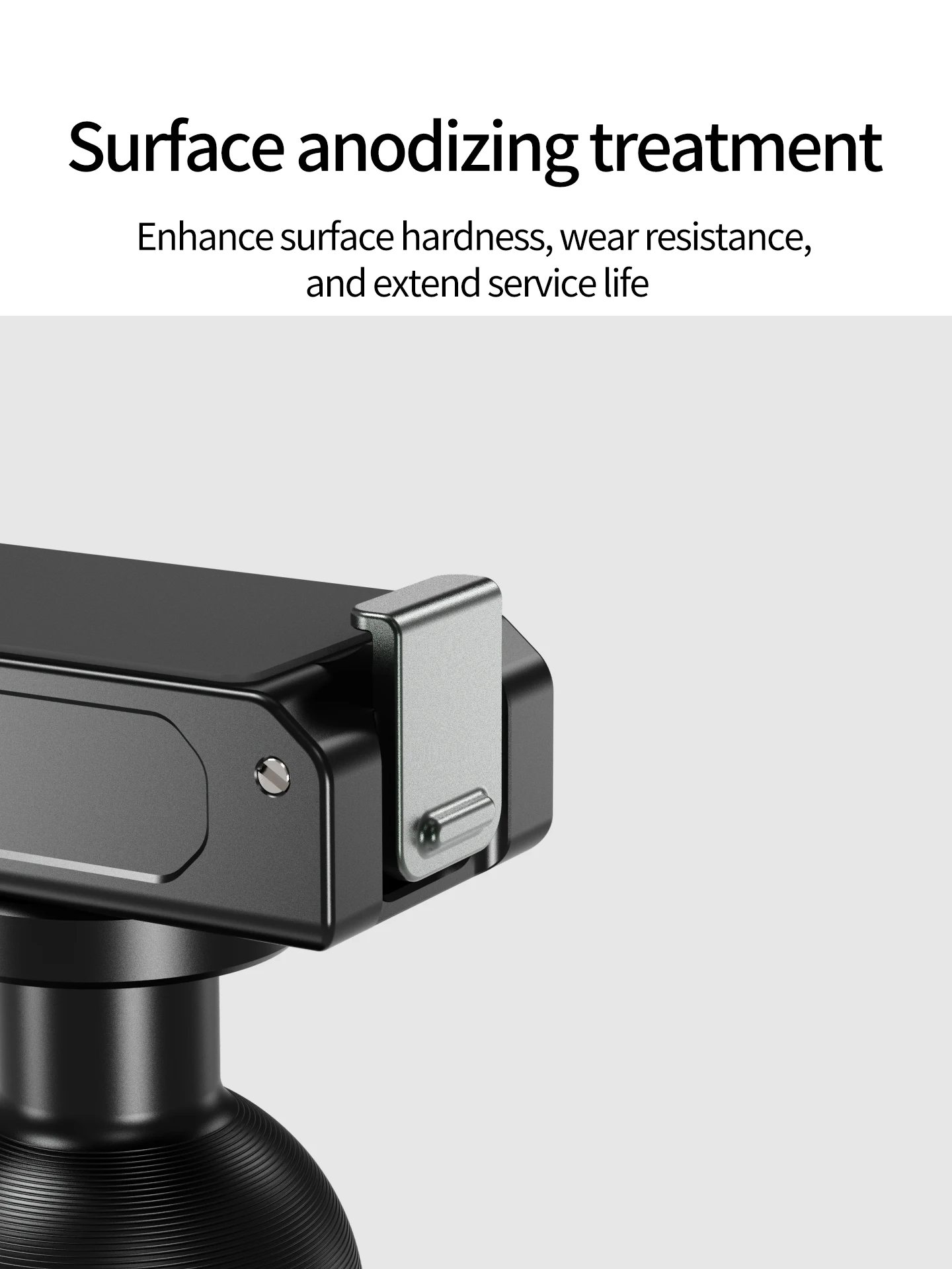 Magnetische Schnellverschluss-Klapphalterung mit zwei Klauen/1-Zoll-Kugelkopfadapterhalterung für DJI Osmo Action 6/Osmo Nano Kamera-Zubehör – Detail 26