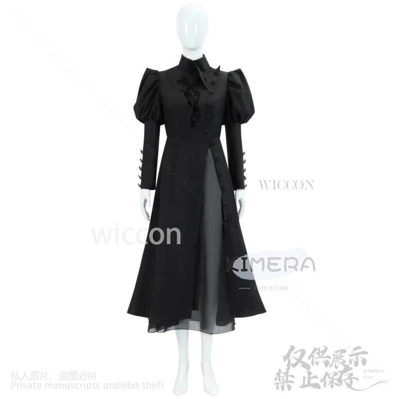 Malvado cosplay bruxas anime filme elfaba gotic roupas lolita vestido preto festa de halloween natal cos personalizado meninas mulher