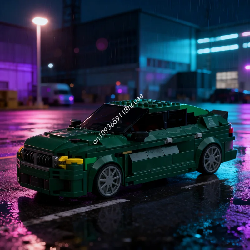 

522 шт. MOC BMWedd cs City Champions Модель Строительные блоки Архитектурная игрушка Сборка Рождественские подарки DIY идея Кирпич Дети День рождения