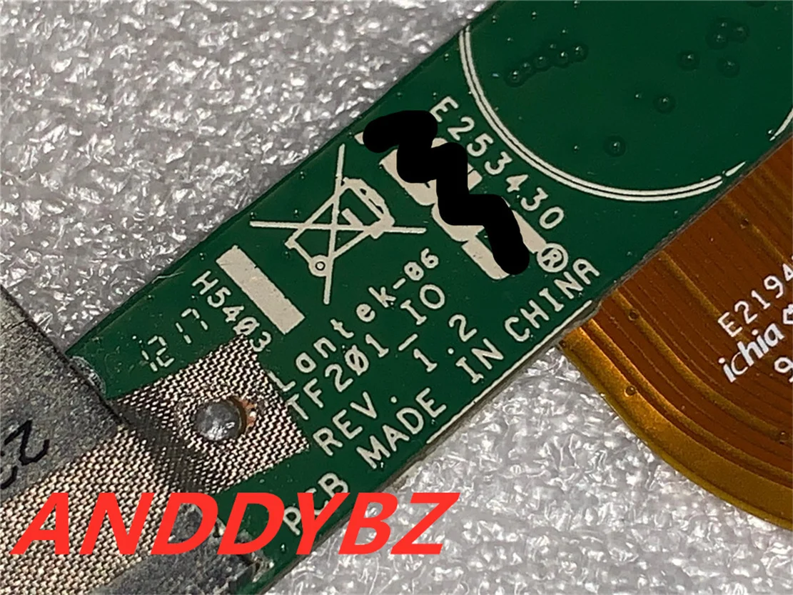 Genuine TOUCH CONTROL BOARD TF201_IO REV:1.2 FOR ASUS TRANSFORMER PRIME TF201 WITH CABLE TF201-MB2TB-FPC   Test OK