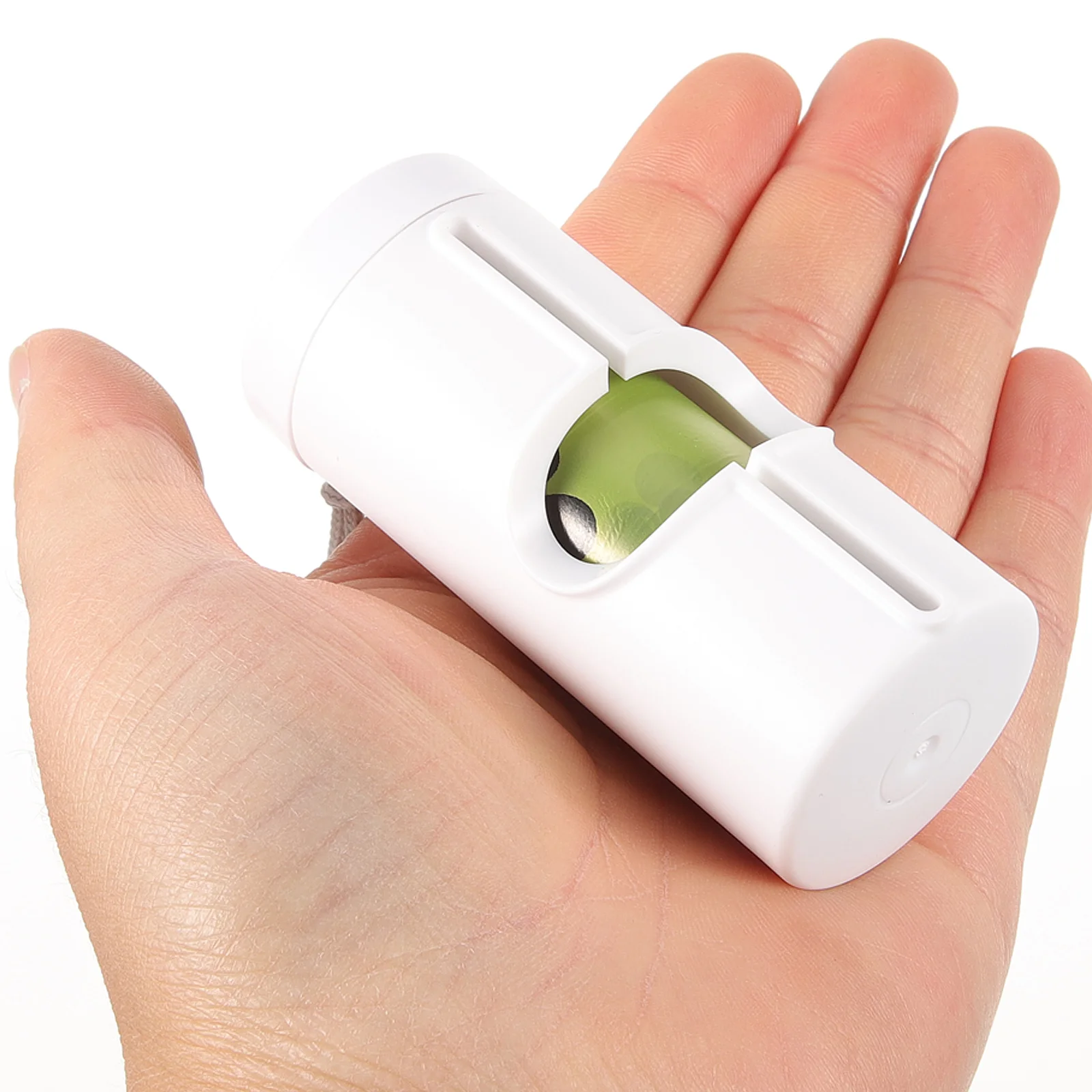 

Portable Dog Poop Bag Dispenser White Abs H Travel Camping Hiking Outdoor Pet Supply Durable Long Lifespan Fits St