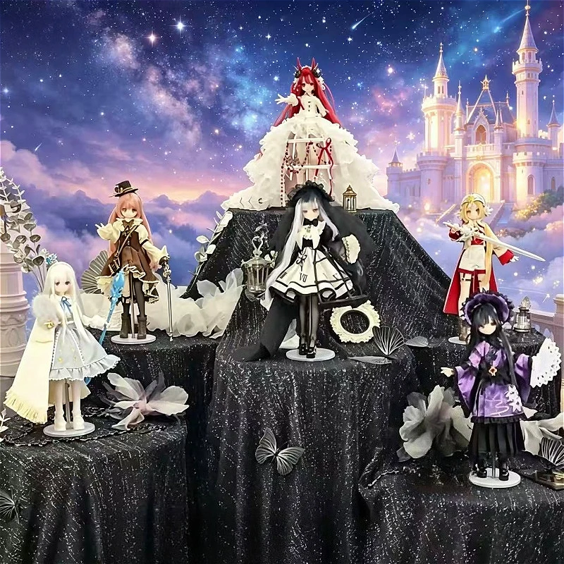 Time Rift & Music Box Series 1/6 Bjd Blind Box Mystery Box Kawaii Caixa Caja Adorno de Escritorio Figura de Anime Juguetes Coleccionables Regalo