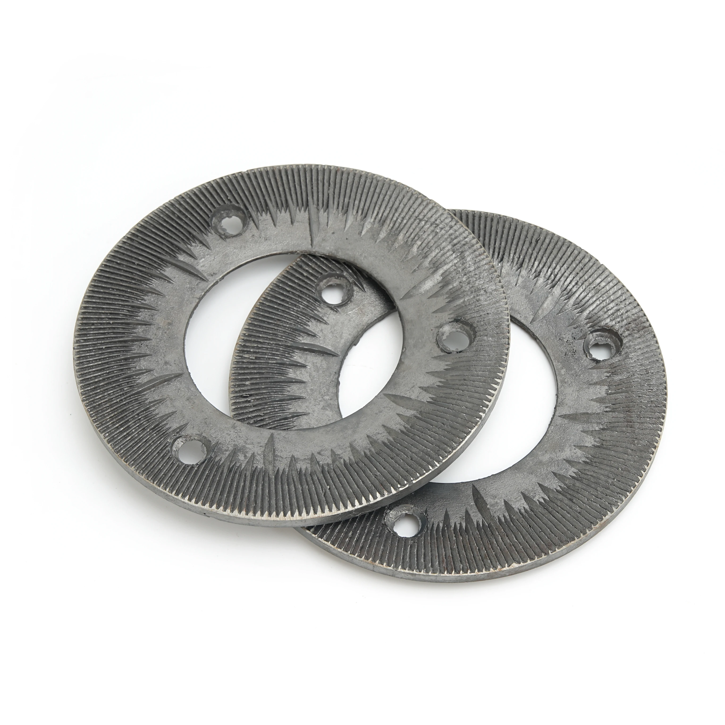 150/170/180 Type Dry/Wet Use Grinding Disc for Grain Mill, Cast Iron Flour Mill Burrs for Soybean Grinder & Rice Pulverizer