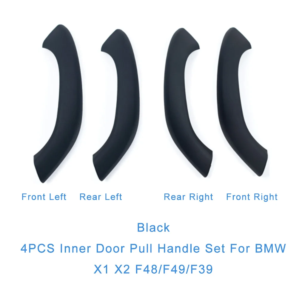 Fit For BMW X1 X2 F48/F49/F39 2016-2020 4PCS Inner Door Pull Handle Cover Set Trim