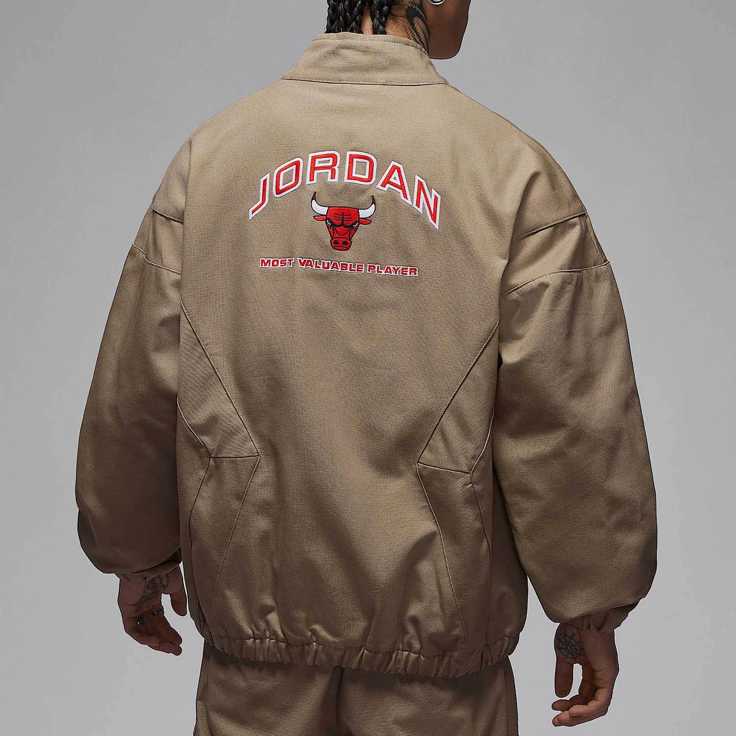 Nike Authentic JORDAN Men's Durable Stand Collar Embroidery Sports Jacket IF1823-247