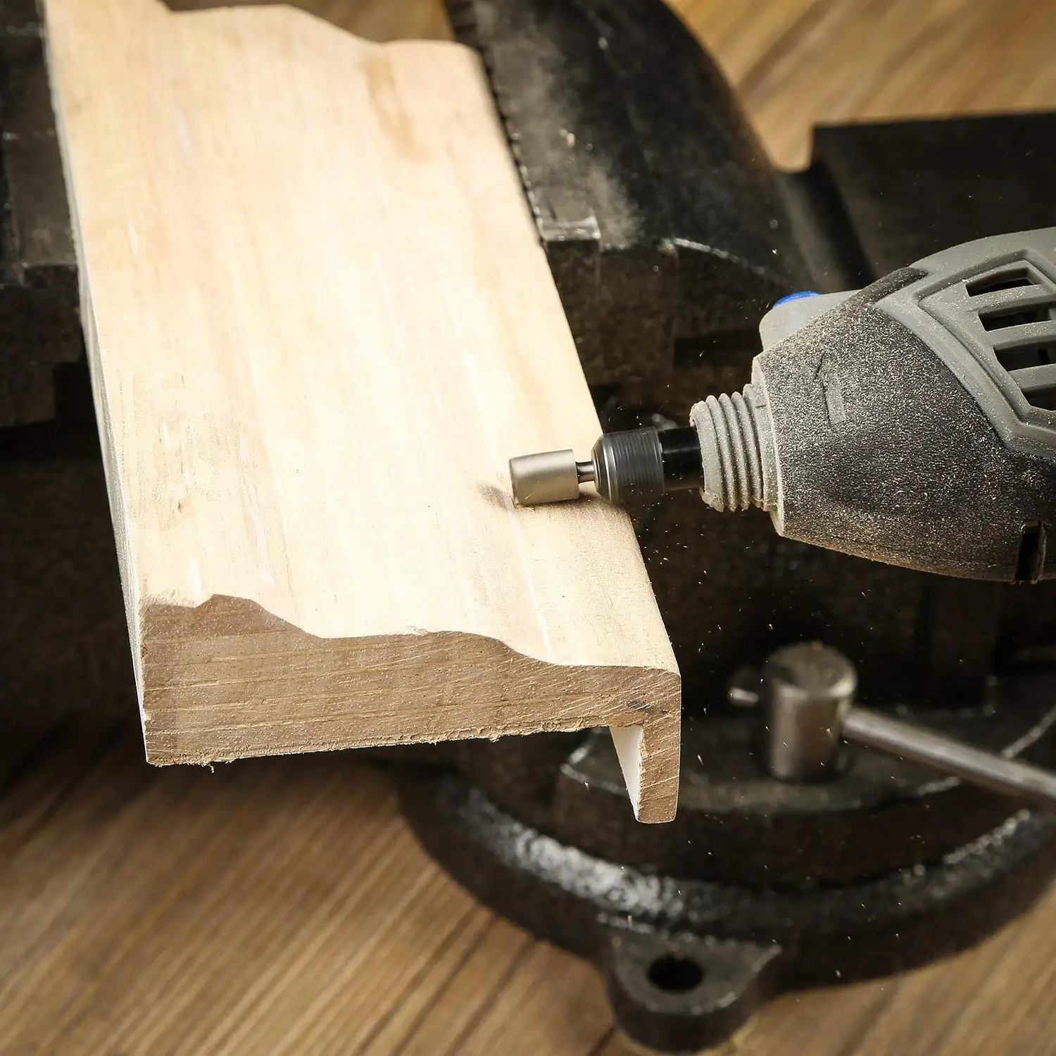 Woodworking Router Bit HSS Milling Cutter for Dremel Rotary Tools DIY Wood Carbide Carving Engraving Trimming Drilling Carpentry