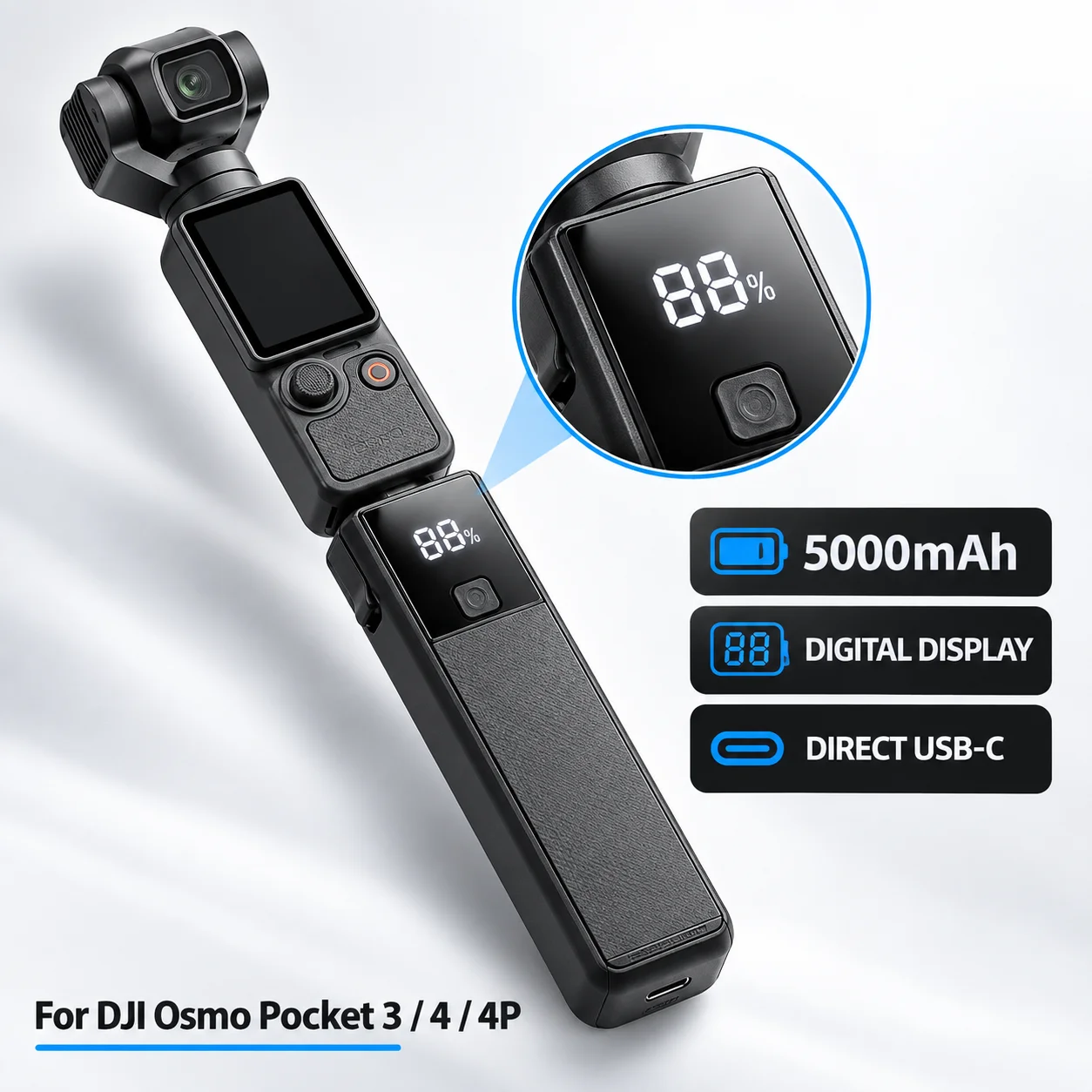 DJI Osmo Pocket 4 Pro / 4 / 3用 - Power Banks のレビューと価格