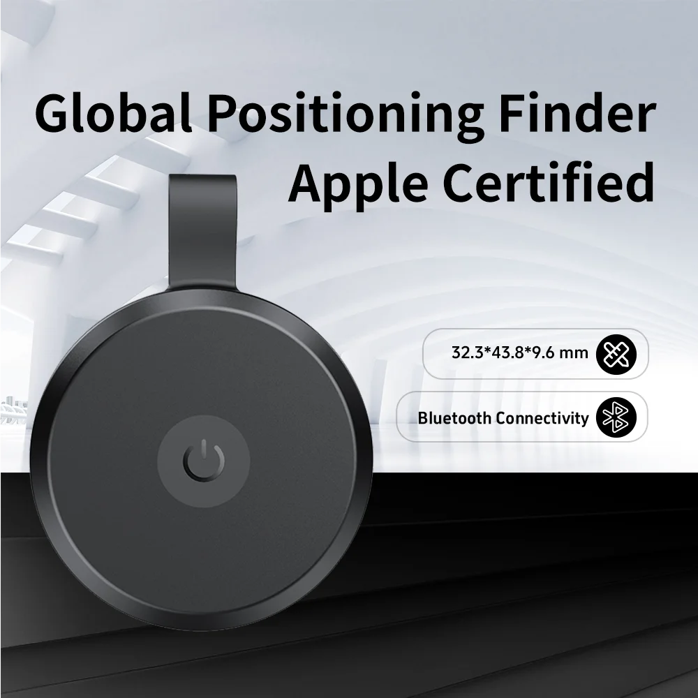 NEUER Smart-Tag IP67 Tracker Anti-Verlust-Gerät mit kabellosem Laden, kompatibel mit Apple Find My App, iOS, für Schlüssel, Koffer, Taschen, Ortungsgerät