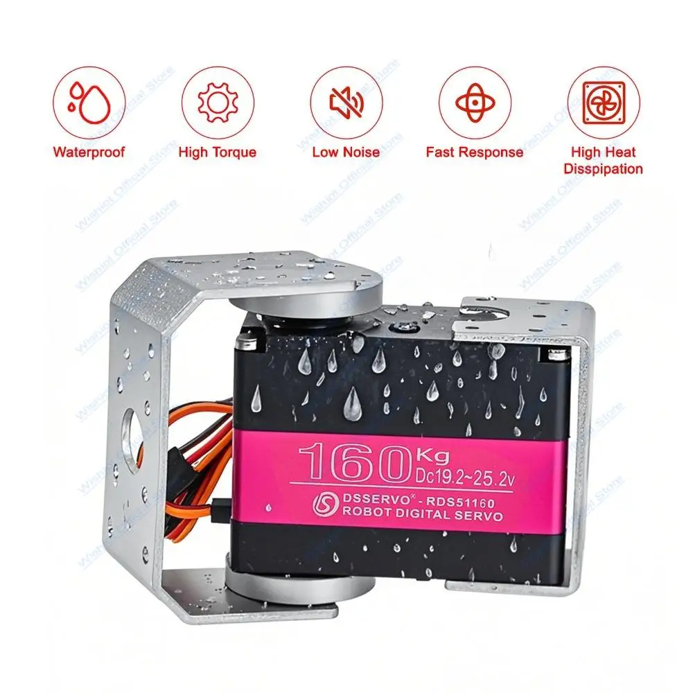 

Сервопривод RC 20/25/35/60/80/150/160 кг, высокомоментный, двухосевой, цифровой, серия RDS, для самолетов, вертолетов, роботов, автомобилей