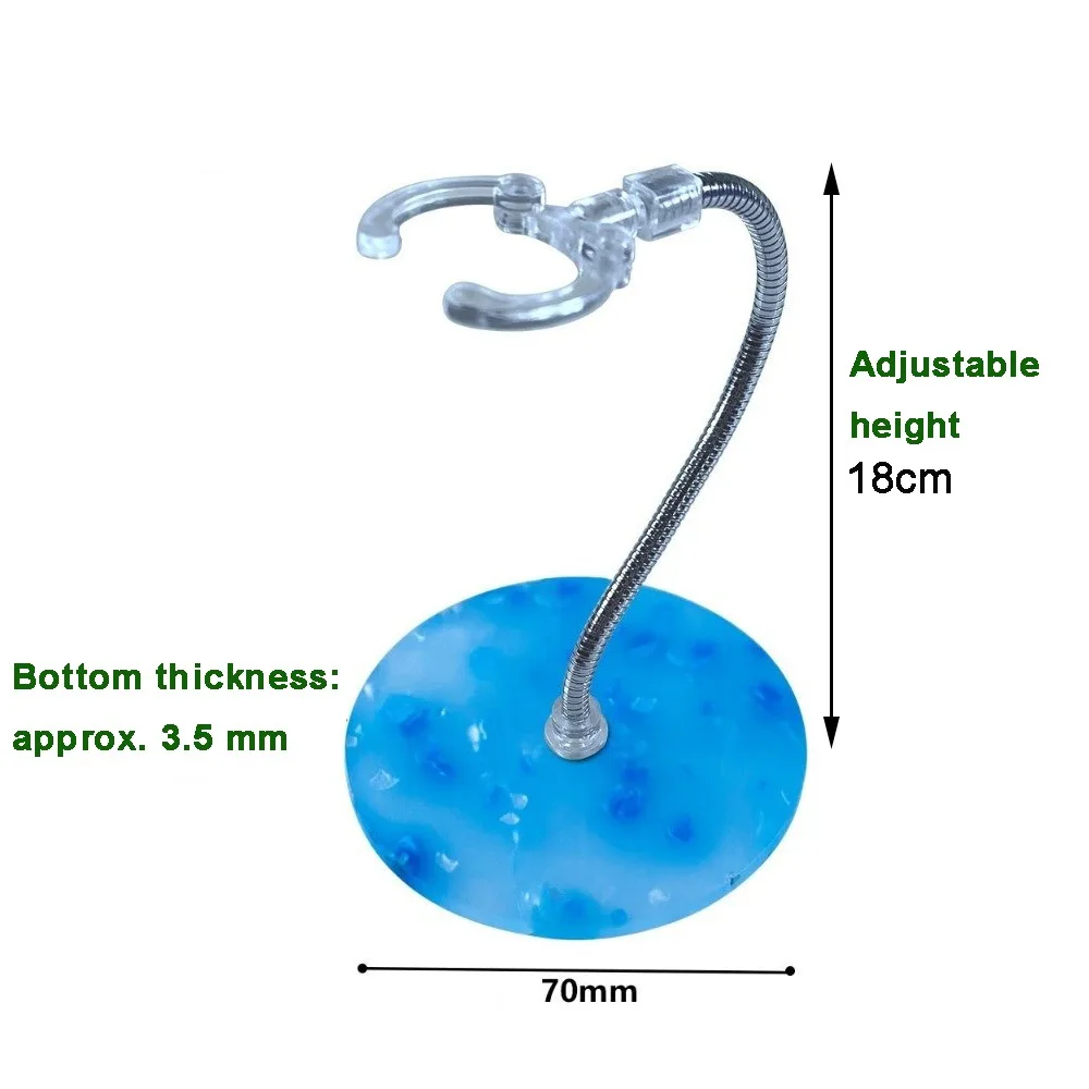 Acrylic Snake Tube Stand Retractable Frame Crotch Support Action Figure Base Adjustable Design for SHF HG 1/144