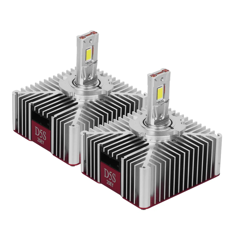 

2Pcs D5S LED Headlight 12000LM HID Xenon Canbus No Error 35W 6000K White CSP Chips Plug & Play For Audi A3 2017-2020 A4 A6 A7 Q3
