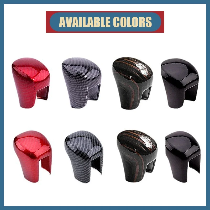 Car Gear Knob Cover Fit for Honda CRV HRV ZRV XRV Vezel Accord Civic Fit City Integra Greiz Accessories