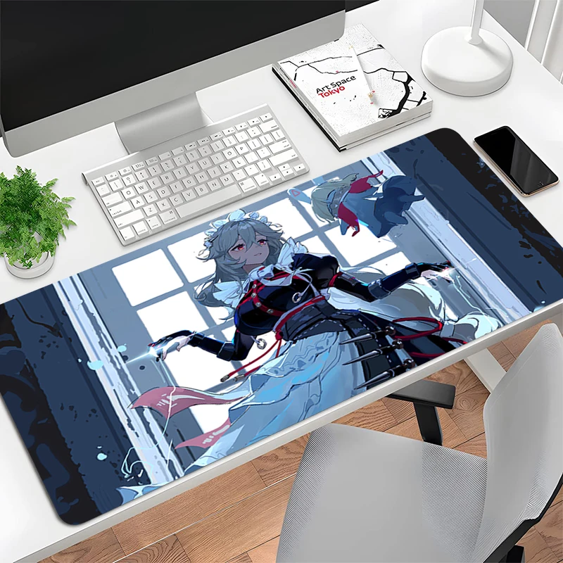 Soukaku Mouse Pad Gaming Laptops Keyboard Mat Deskmat Pc Accessories Desk Protector Anime Gamer carpet Zenless Zone Zero XXL XL