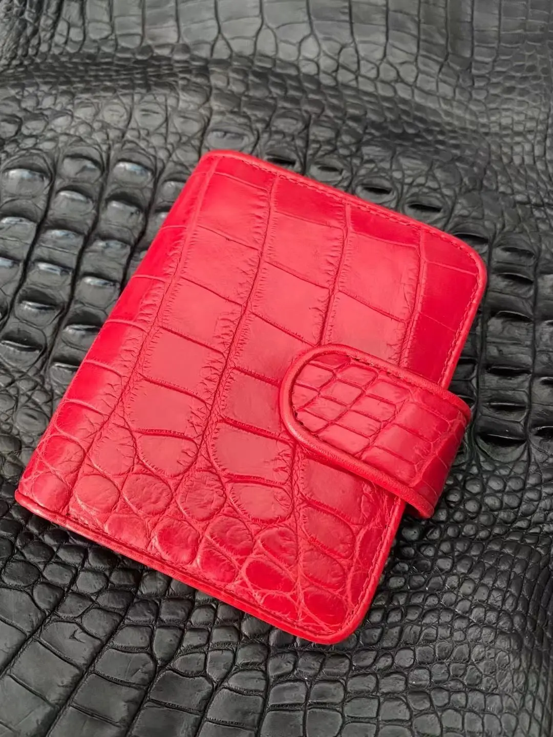 2024 New Fashion Lady\'s Multi Card Holder Bag Rose Genuine Leather Women Card Bag Multi Function Bag With Cash holder 45