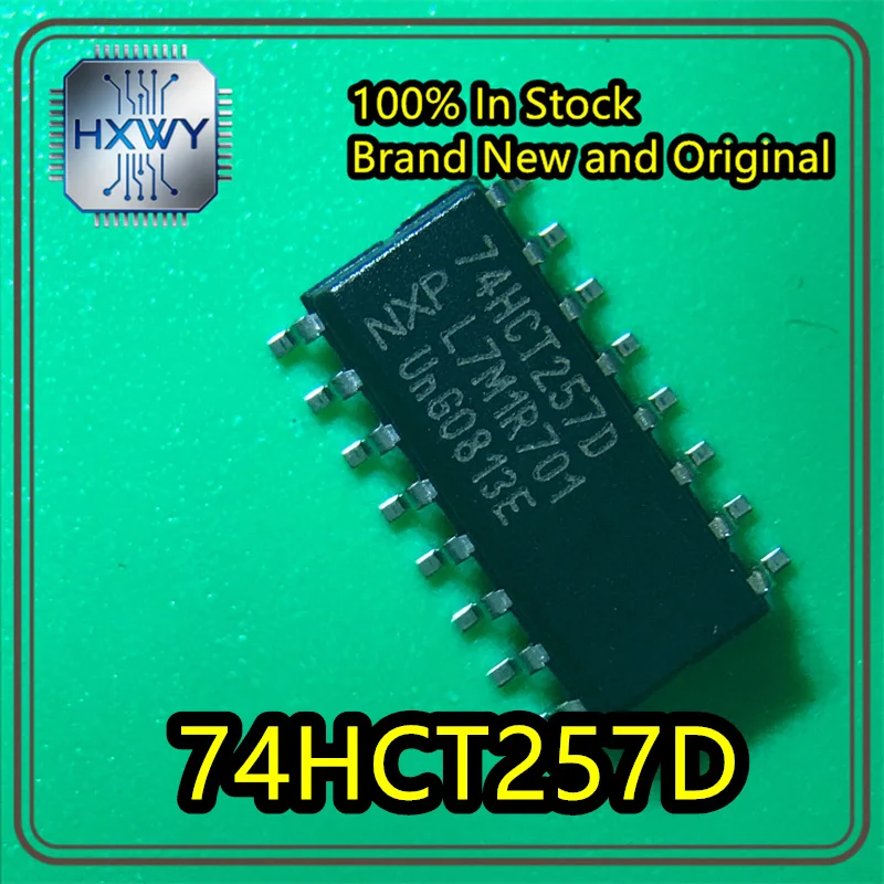 30/100 pieces 74HCT257D SO-16 Quad 2-Input Multiplexer Chip New Original Genuine Stock