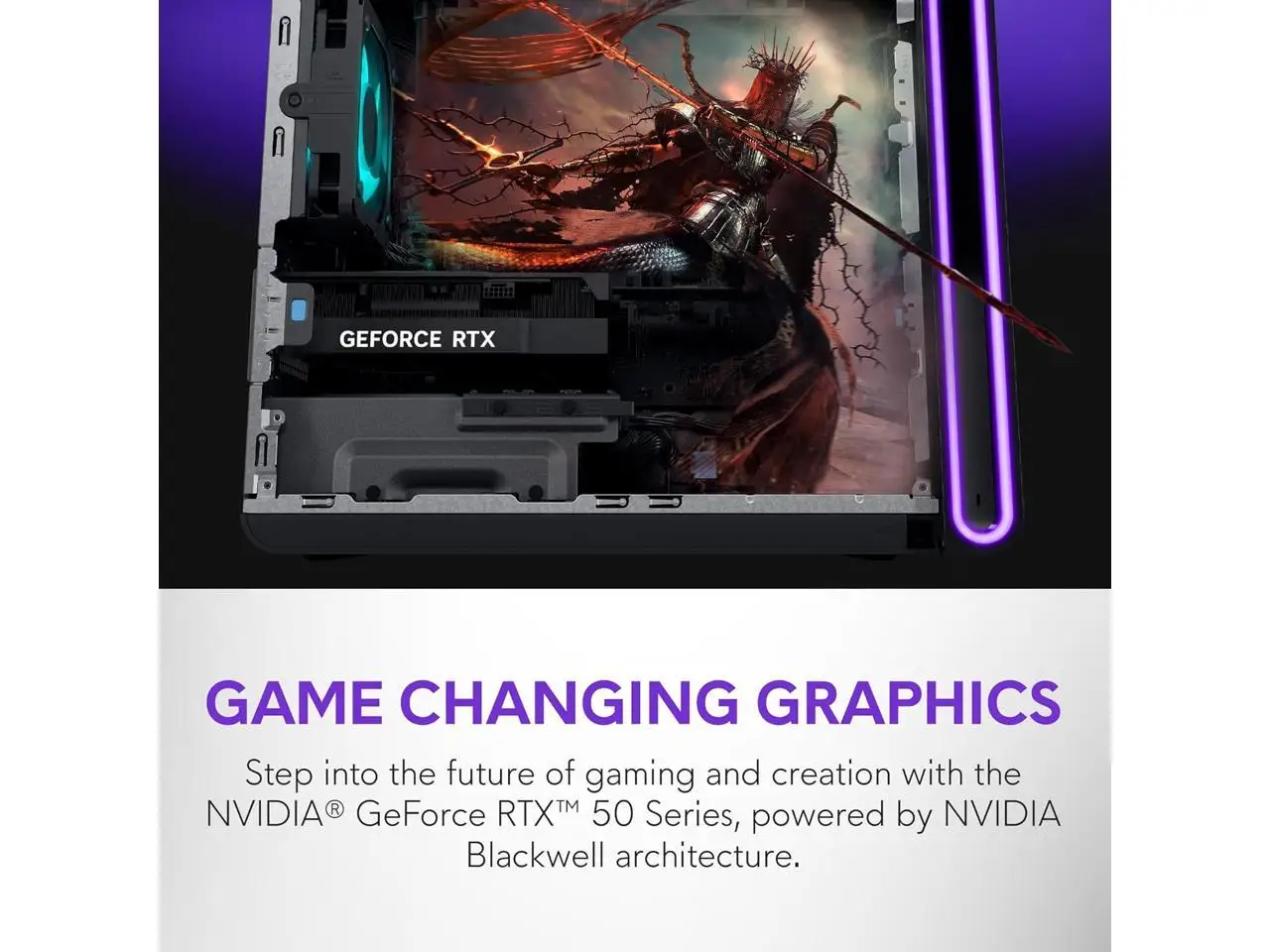 Alienware - Aurora Gaming Desktop - Intel Core Ultra 7 265F 2025 - 32GB Memory - NVIDIA GeForce RTX 5060 Ti 8GB - 1TB Storage - Black view 3