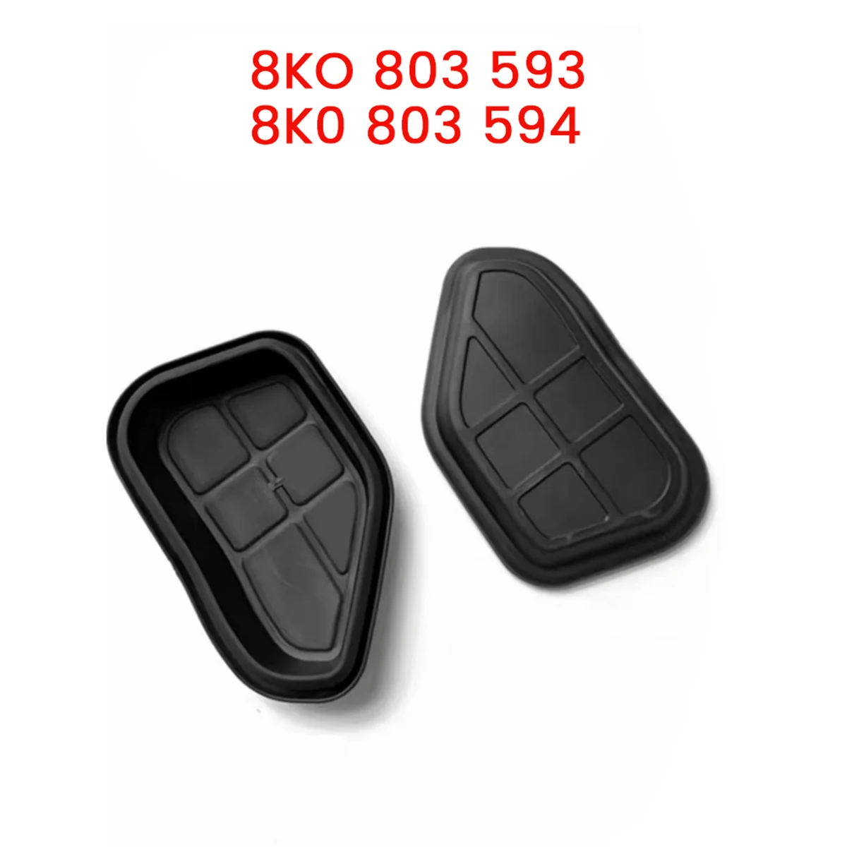 1 Paar vordere Streben-Turmstopfenabdeckung 8K 0803593   8K 0803594   Für Audi A4 A5 B8 RS5 S5 S4 2008-2016 Motor Staubschutz