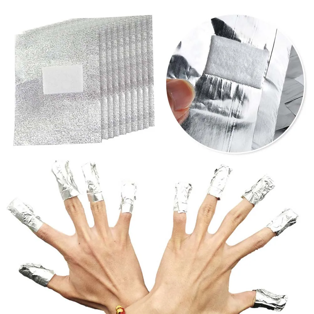 250 قطعة منصات مزيل الأظافر احباط يلتف سميكة نقع قبالة هلام البولندية مسمار يلتف منصات كبيرة القطن لإزالة هلام في المنزل