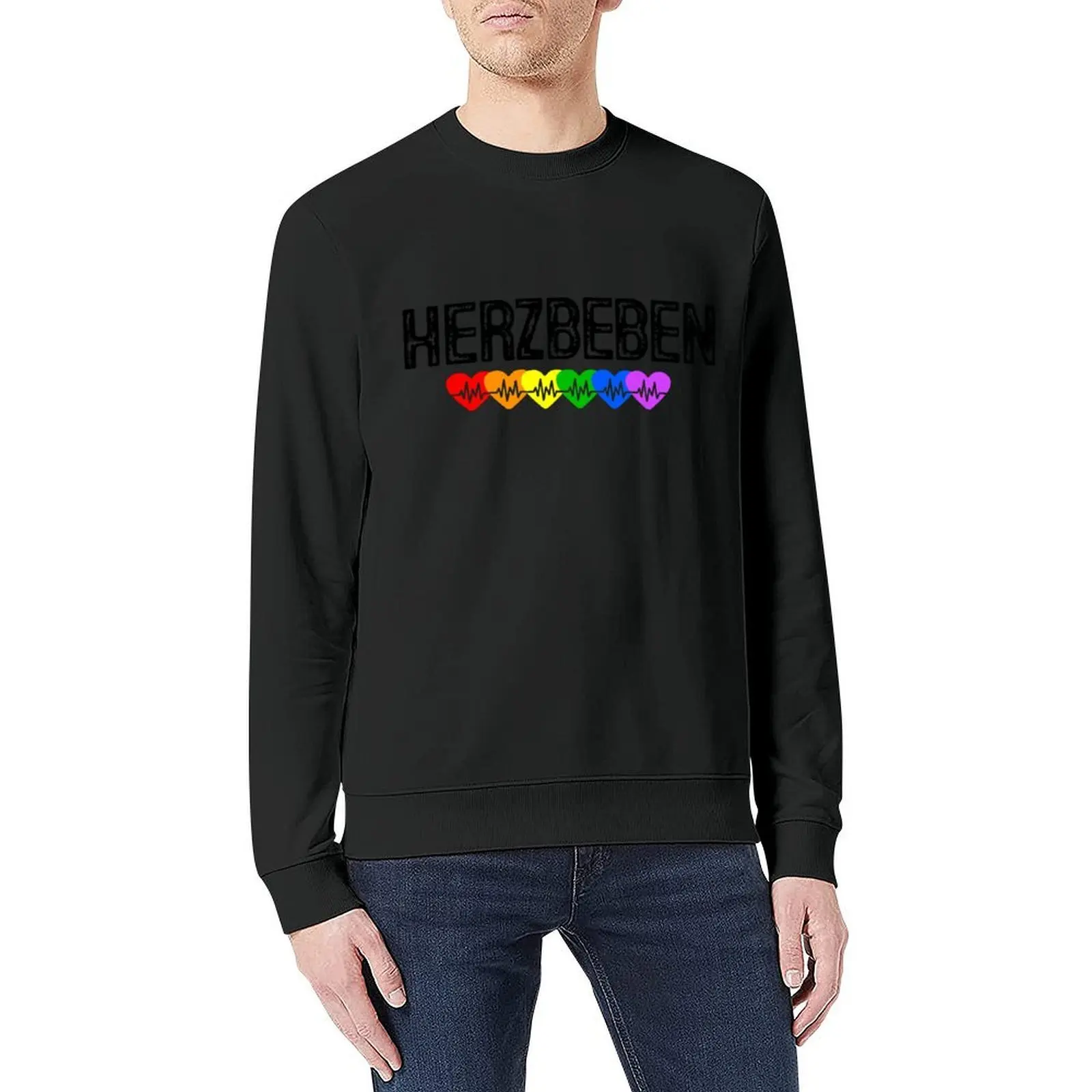 Heartquake LGBT مثلي الجنس فخر البلوز الخريف ملابس الرجال الشتاء سترة ملابس للرجال ملابس رجالي بلوزات رجالية