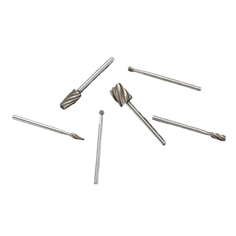 

6PC Accessory Set,High Speed Steel Woodworking Small Rotary Grinding Rod,Polishing Sanding Tool