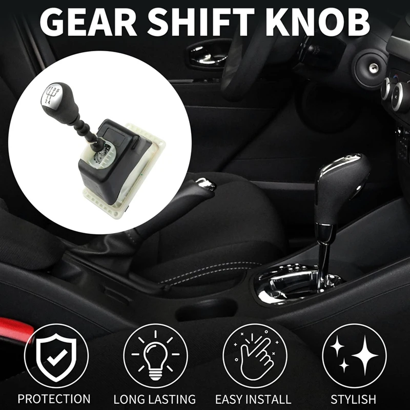 341040289R Car Manual Gear Shift Lever for 2002-2010 KANGOO 2004-2018 LHD