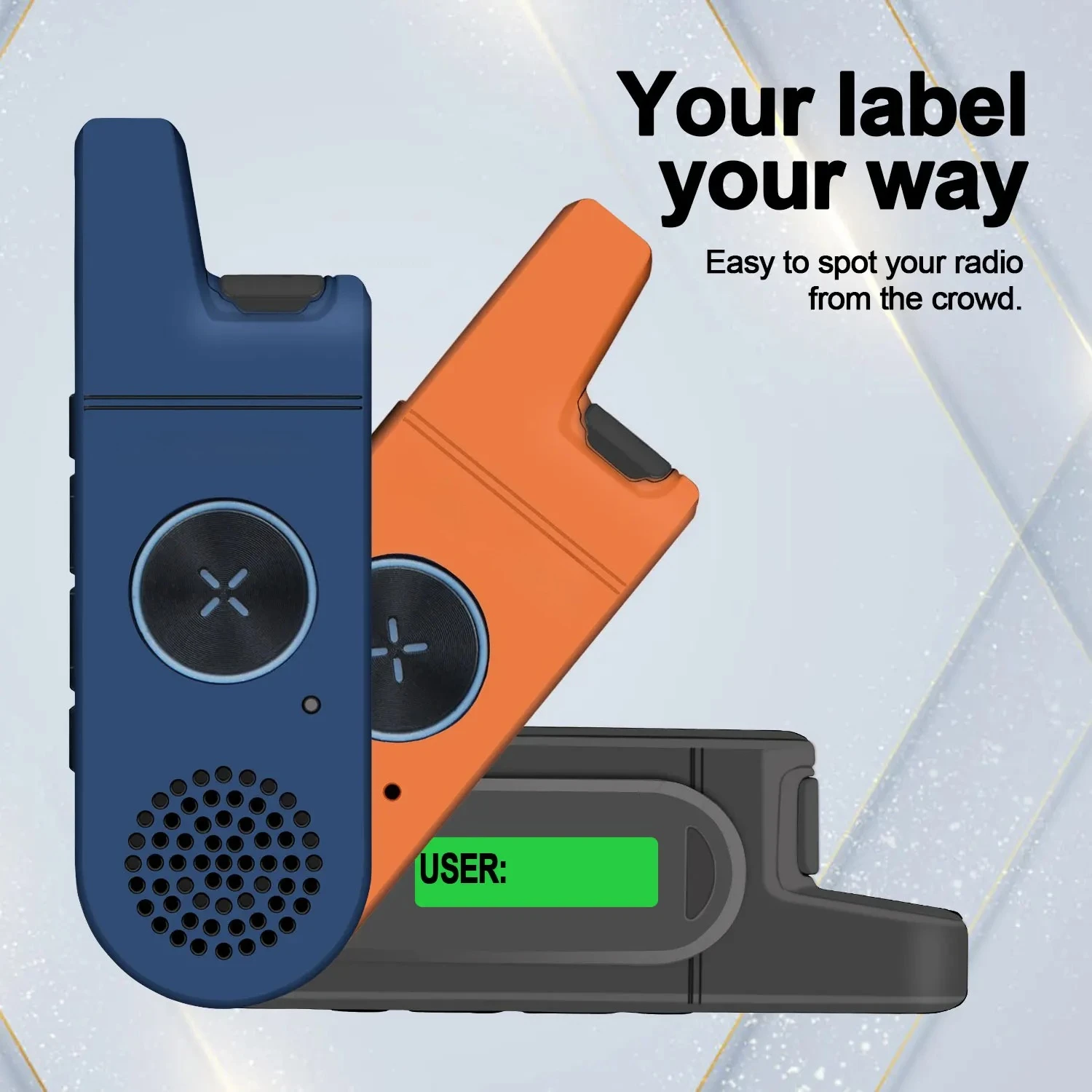 

Комплект из двух раций ANYSECU A446MINI 446 МГц PMR446: компактные и элегантные бизнес-рации для двусторонней связи
