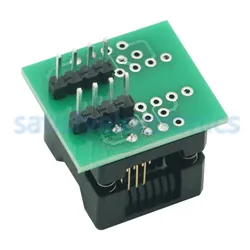 SOIC8 SOP8 в DIP8 EZ гнездо модуля преобразователя, программатор выходной мощности, адаптер с 150 мил разъемом SOIC 8 SOP 8 до DIP 8